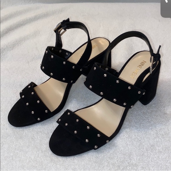 Nine West Block Sandal Heel - Picture 1 of 9